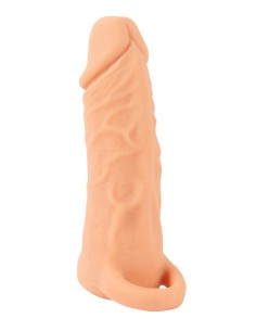 Masturbateur et extension de pénis  18,5 cm - Nature Skin 2